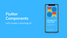 Flutter UI Components blog post image